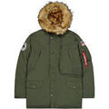 Vestes sur Grenoble : Veste Alpha Industries Polar Jacket - dark green