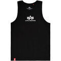 Tee-shirts sur Grenoble : T-shirt Alpha Industries Basic Tank ML - black