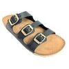 Chaussures Interbios sandale noire pour femme INTER BIOS 7231