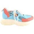 Baskets femme sur Grenoble : Baskets Karine Arabian Baskets en cuir bleues