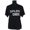 T-shirt Plume T-shirt en coton noir Tee-shirts sur Grenoble : T-shirt Plume T-shirt en coton noir