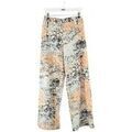 Pantalon Bcbgmaxazria Pantalon large en coton multicolore