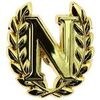 Broches Clj Charles Le Jeune Pin's Napol&eacute;on et Lauriers dor&eacute;s Jaune