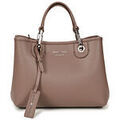 Sac &agrave; main Emporio Armani MYEA SMALL BORSA Marron Grenoble