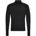 Veste Bj�rn Borg Midlayer Half Zip Top Noir Grenoble