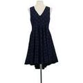 Robe courte Sandro Robe en dentelle marine