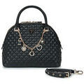 Sacs &agrave; mains sur Grenoble : Sac &agrave; main Guess EVERLEE DOME SATCHEL Noir