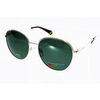 Lunettes de soleil Polaroid mixtes PLD 6215/S dor&eacute;, Verre vert polaris&eacute;