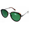 Lunettes de soleil Polaroid mixte polaris&eacute;es PLD 6150 S Ecaille de forme ronde Multicolore
