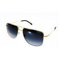 Lunettes sur Grenoble : Lunettes de soleil Carrera 355 S / Gold Black avec des verres gris Indice 3