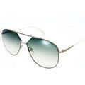Lunettes sur Grenoble : Lunettes de soleil Maje femmes 7015 Champagne de forme pilote modernis&eacute;e Multicolore