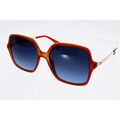 Lunettes de soleil Guess Femme 7845 S Corail et or, de forme carr&eacute;e Multicolore Grenoble