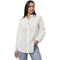 Chemises sur Grenoble : Chemise La Modeuse Chemisiers, blouses pour femme - Blanc / Bleu -