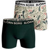 Boxers Bj�rn Borg 2-Pack Kerst Giftbox Multicolore