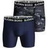 Boxers Bj�rn Borg 2-Pack Performance Boxers Multicolore