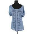 Tee-shirts sur Grenoble : T-shirt Sandro T-shirt en coton bleu