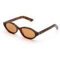 Lunettes sur Grenoble : Lunettes de soleil Retrosuperfuture 8P9 Lunettes de soleil, Havana/Marron, 54 mm