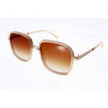 Lunettes sur Grenoble : Lunettes de soleil Sandro femmes SD6050 Nude Clair et dor&eacute; de forme carr&eacute;e Multicolore