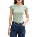 T-shirt Tom Tailor Tee Shirt VOLANTS Mint