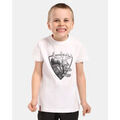 T-shirt Kilpi Maillot en coton pour gar&ccedil;on SALO-JB Blanc