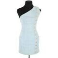Robes sur Grenoble : Robe courte Balmain Robe en coton bleue