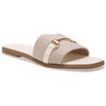 Sandales / Nu-pieds femme sur Grenoble : Tongs La Modeuse Tongs, mules pour femme - Beige -