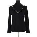 Gilet Gerard Darel Pull en coton noir Grenoble