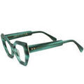 Lunettes sur Grenoble : Lunettes de soleil Xlab Cadre couleur LOMBOK VERT STRAT&Eacute; TRANSPARENT MAT Cadres Opt