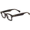 Lunettes de soleil Xlab EUBEA Cadres Optiques, Gris ray&eacute;/Gris, 48 mm