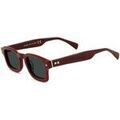 Lunettes sur Grenoble : Lunettes de soleil Xlab EUBEA Lunettes de soleil, Bordeaux/Vert G15, 48 mm