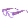 Lunettes sur Grenoble : Lunettes de soleil Xlab SHIKOKU Cadres Optiques, Lilas transparent/Gris, 50 mm