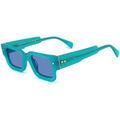 Lunettes sur Grenoble : Lunettes de soleil Xlab SHIKOKU Lunettes de soleil, Eau verte/Bleu clair, 50 mm