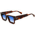 Lunettes sur Grenoble : Lunettes de soleil Xlab SHIKOKU Lunettes de soleil, Tortue noire/Bleu clair, 50 mm