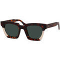 Lunettes sur Grenoble : Lunettes de soleil Xlab STEWART Lunettes de soleil, Tortue ivoire/Vert G15, 49 mm