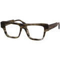 Lunettes sur Grenoble : Lunettes de soleil Xlab CARNEY Cadres Optiques, Vert ray&eacute;/Marron, 51 mm