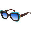 Lunettes sur Grenoble : Lunettes de soleil Xlab LOFOTEN Lunettes de soleil, Tortue / Vert/Bleu clair, 48 mm