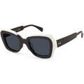 Lunettes sur Grenoble : Lunettes de soleil Xlab LOFOTEN Lunettes de soleil, Noir blanc/Fum&eacute;e, 48 mm