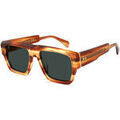 Lunettes sur Grenoble : Lunettes de soleil Xlab WRANGEL Lunettes de soleil, Maron/Vert G15, 54 mm