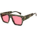 Lunettes sur Grenoble : Lunettes de soleil Xlab WRANGEL Lunettes de soleil, Vert/Rose, 54 mm