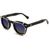 Lunettes de soleil Xlab Col &agrave; clipser. 02 Argent/Cobalt fum&eacute; polaris&eacute; pour calibr Argent&eacute;