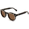 Lunettes de soleil Xlab Col &agrave; clipser. 02 Argent/Marron polaris&eacute; pour calibre 8004 Argent&eacute;