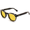 Lunettes de soleil Xlab Col &agrave; clipser. 02 Argent/Jaune polaris&eacute; pour calibre 8004 Argent&eacute;