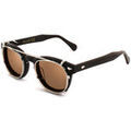 Lunettes sur Grenoble : Lunettes de soleil Xlab Col &agrave; clipser. 02 Argent/Marron Photochromique pour calibre Argent&eacute;