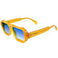 Lunettes sur Grenoble : Lunettes de soleil Xlab MORETON Lunettes de soleil, Jaune transparent/Bleu clair, 51