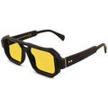 Lunettes sur Grenoble : Lunettes de soleil Xlab MORETON Lunettes de soleil, Noir/Jaune, 51 mm