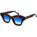 Lunettes sur Grenoble : Lunettes de soleil Xlab SKIATHOS Lunettes de soleil, Tortue noire/Bleu clair, 47 mm