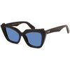 Lunettes de soleil Xlab Naxos Lunettes de soleil, Noir/Bleu clair, 51 mm