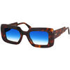 Lunettes de soleil Xlab MOKOIA Lunettes de soleil, Tortue noire/Bleu clair, 49 mm