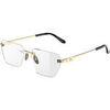Lunettes de soleil Xlab Cadre Murter Cadres Optiques, Or, 58 mm Dor&eacute;