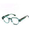 Lunettes de soleil Xlab Cadre LEYTE Cadres Optiques, Vert ray&eacute;, 51 mm